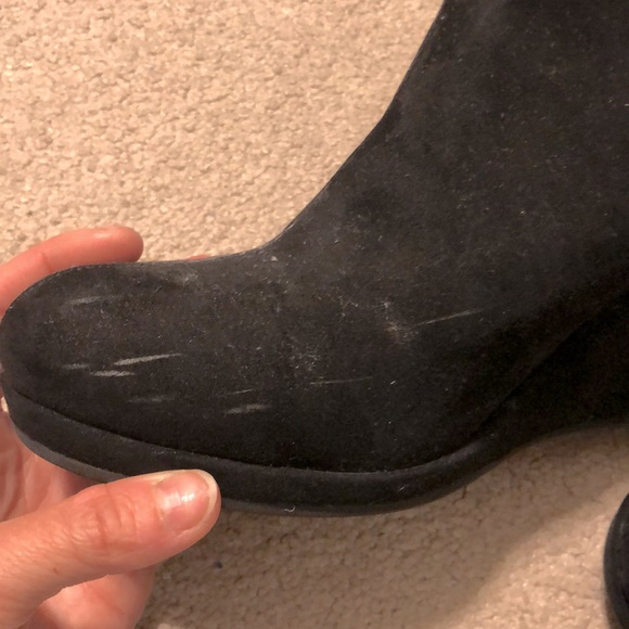 Rampage Shoes - Jabby Wedge Ankle Boots - Black - 8.5 - Picture 5 of 6